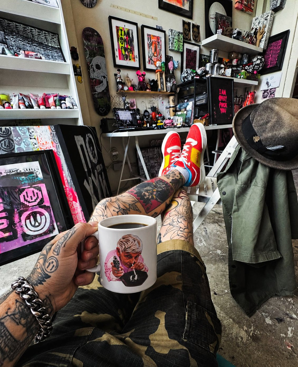 BAD MORNING — Taza Granny en el estudio