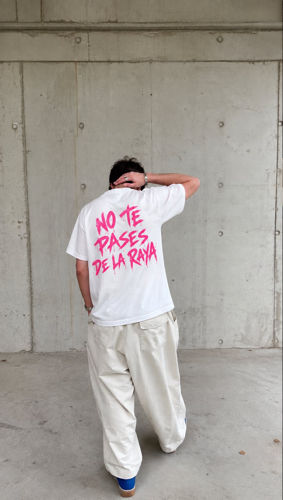 Bad Line blanca — campaña, hormigón
