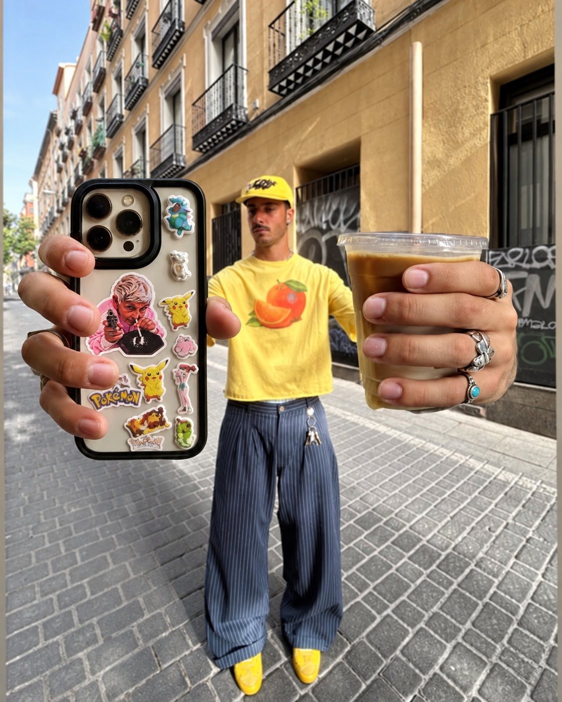 STICK 'EM UP — Pegatina Granny en la funda del móvil